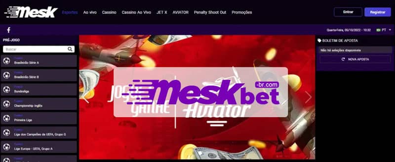 Plataforma de jogos de aposta